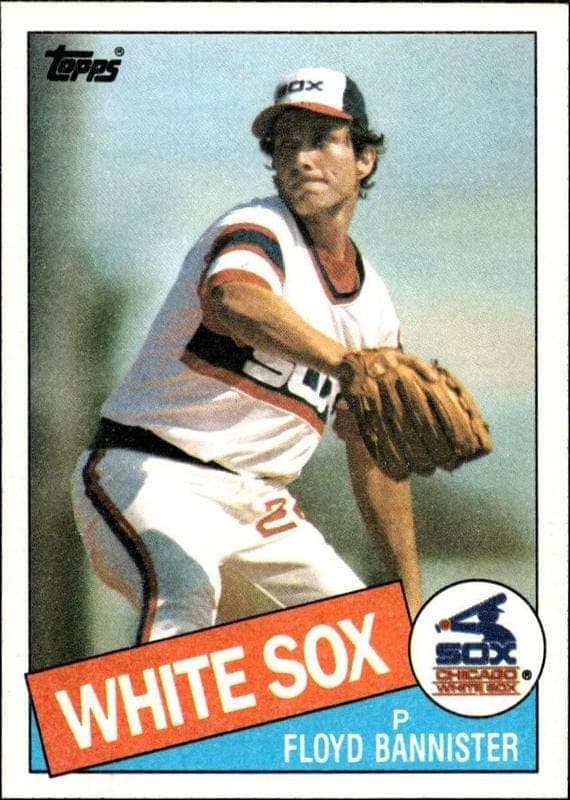 1985 Topps Floyd Bannister #725 trading card