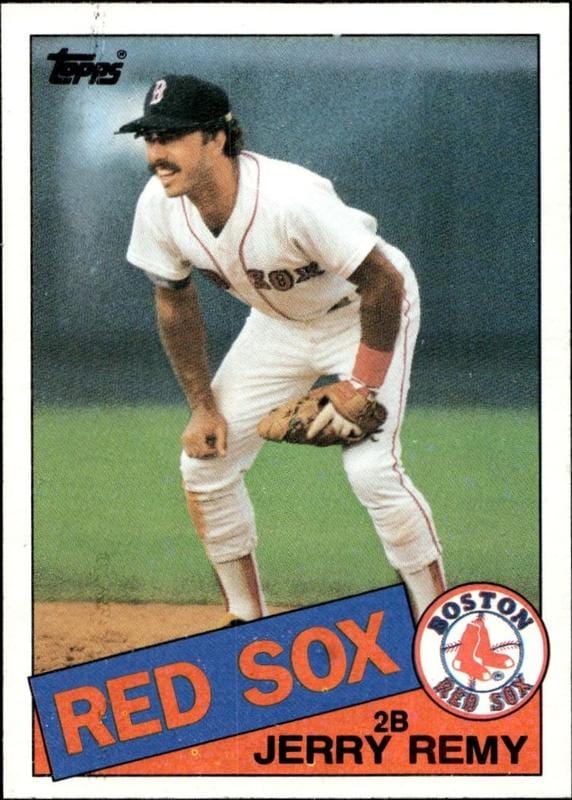 1985 Topps Jerry Remy #761 trading card