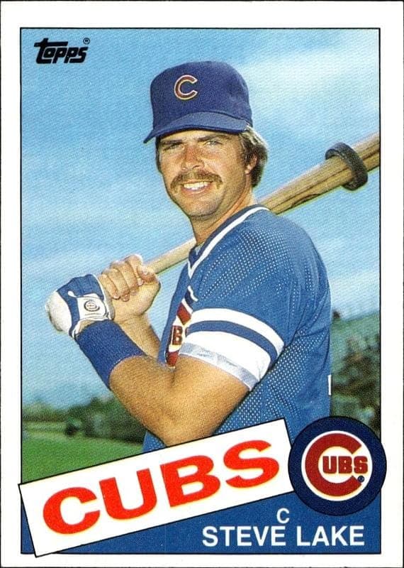 1985 topps Steve Lake
