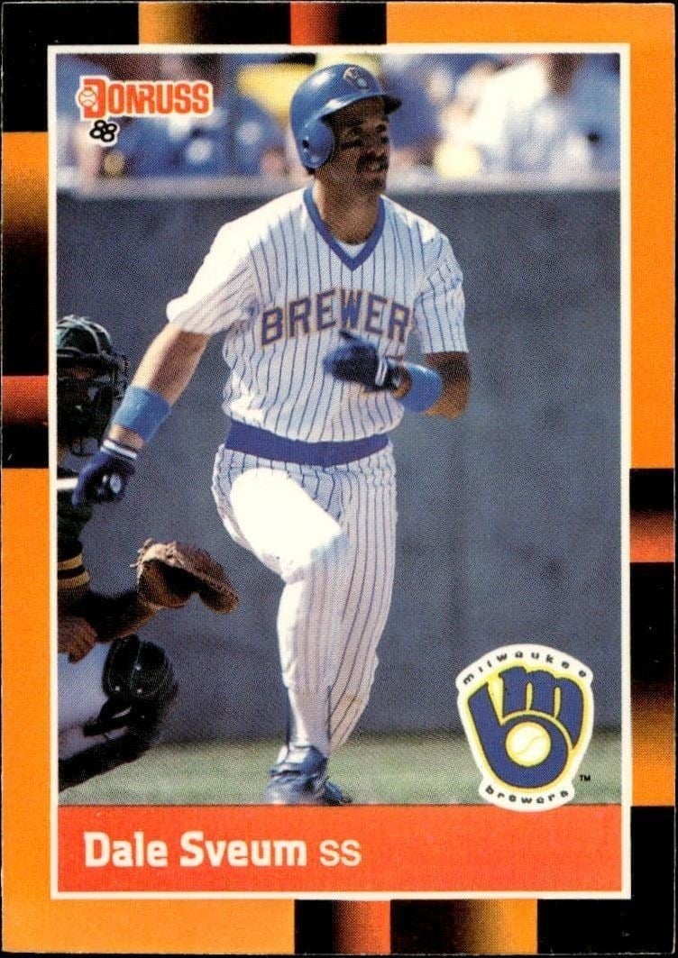 Dale Sveum 1988 Donruss Baseball's Best #305 Baseball Trading Card - Front 1988 Donruss Baseball's Best Dale Sveum #305 baseball trading card front