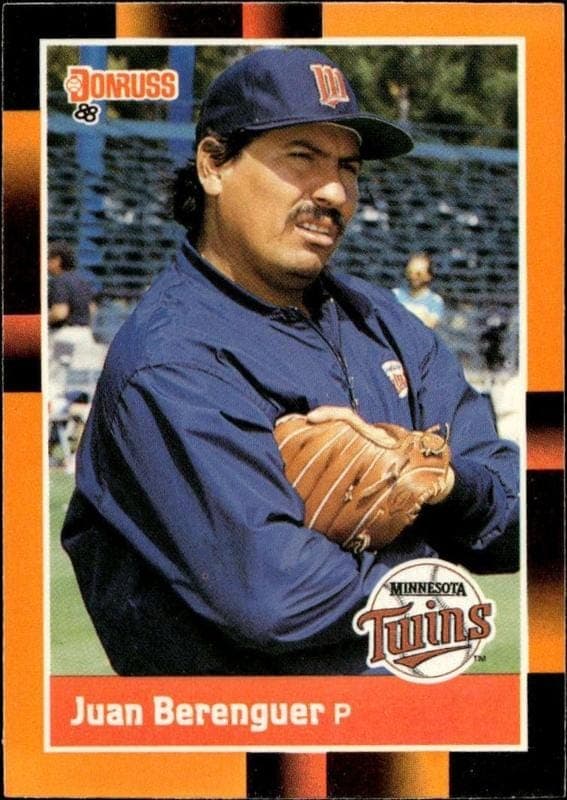 1988 Donruss Baseball's Best Juan Berenguer #298 trading card