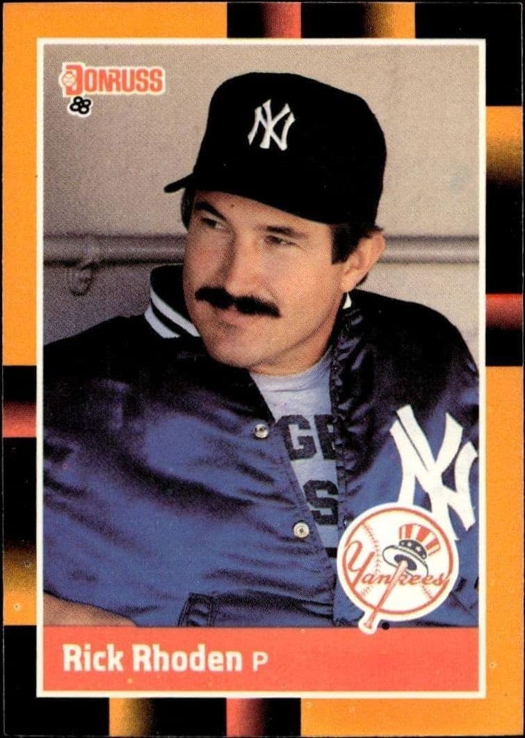 1988 Donruss Baseball's Best Rick Rhoden #161 trading card