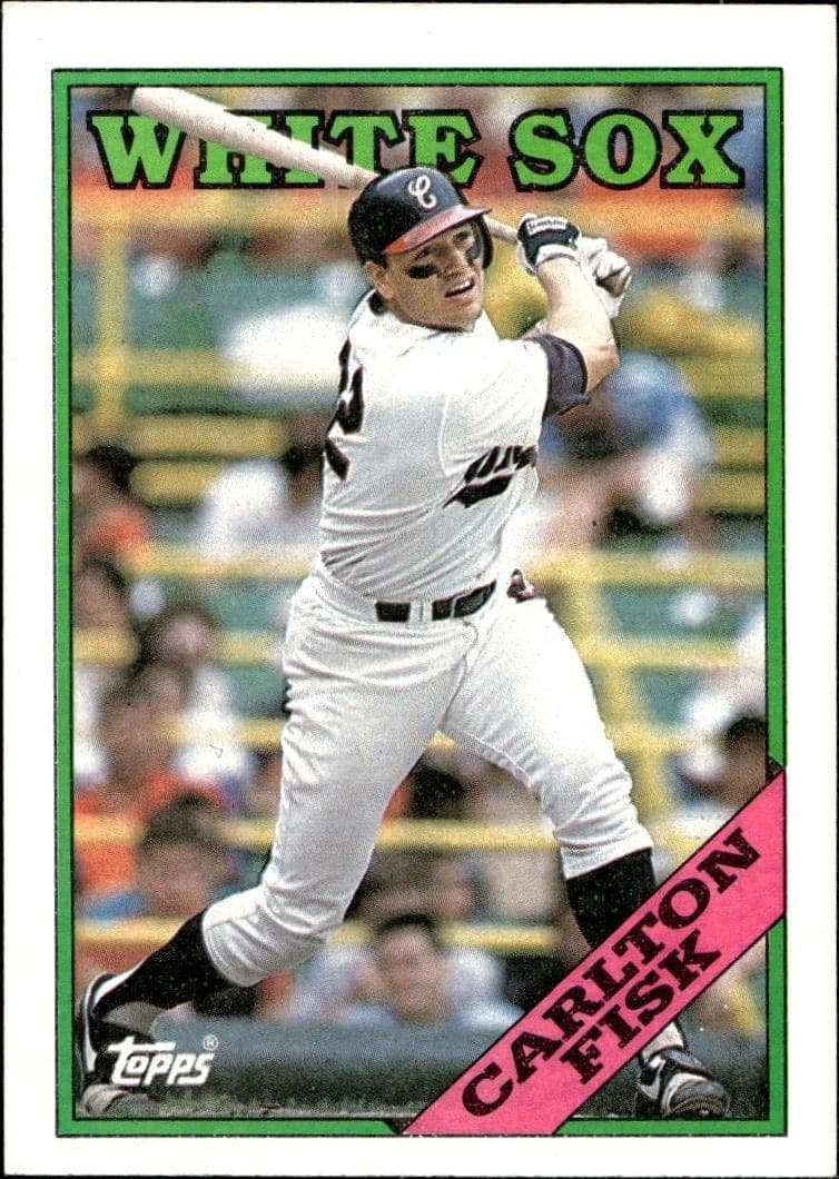 1988 Topps Carlton Fisk #385 trading card