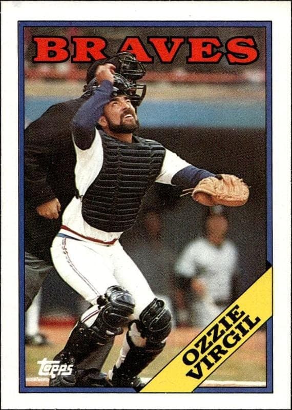 1988 topps Ozzie Virgil