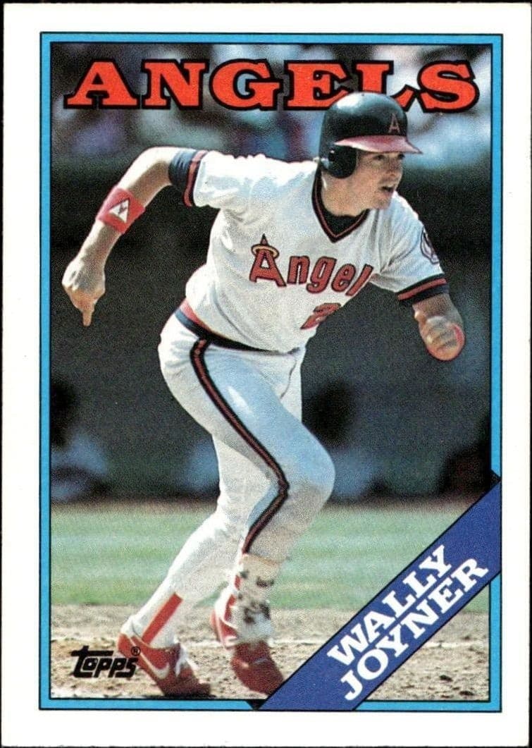 1988 topps Wally Joyner