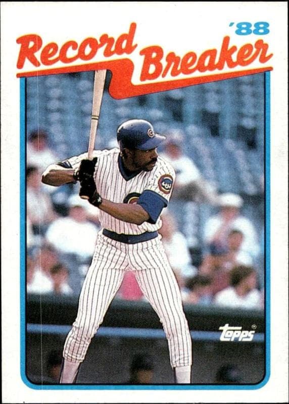 1989 Topps Andre Dawson #4 trading card