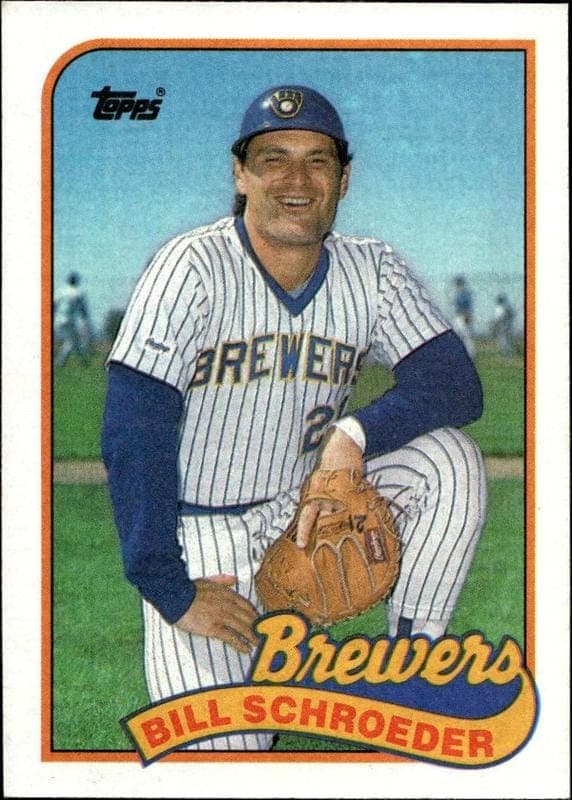 1989 topps Bill Schroeder