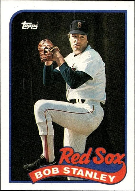 1989 Topps Bob Stanley #37 trading card