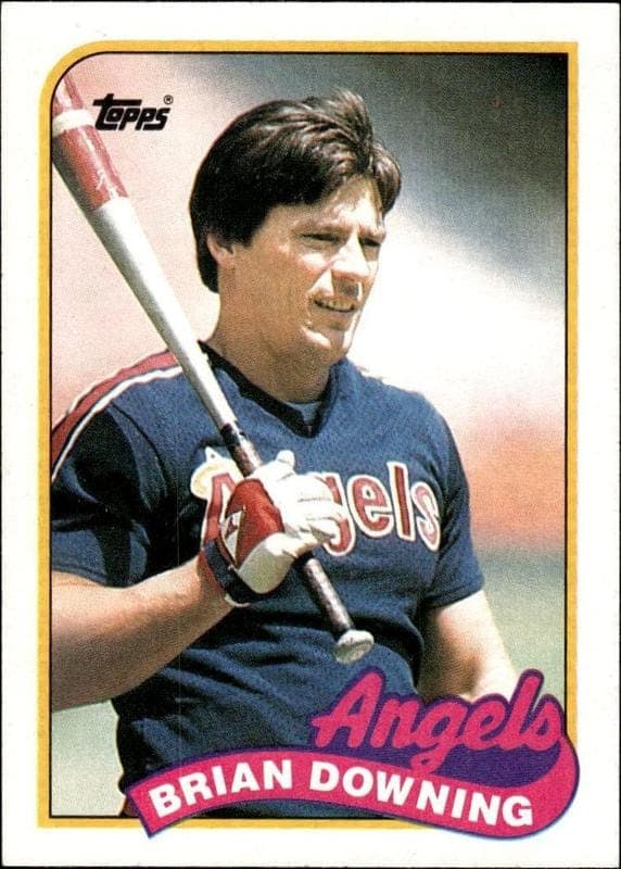 1989 topps Brian Downing