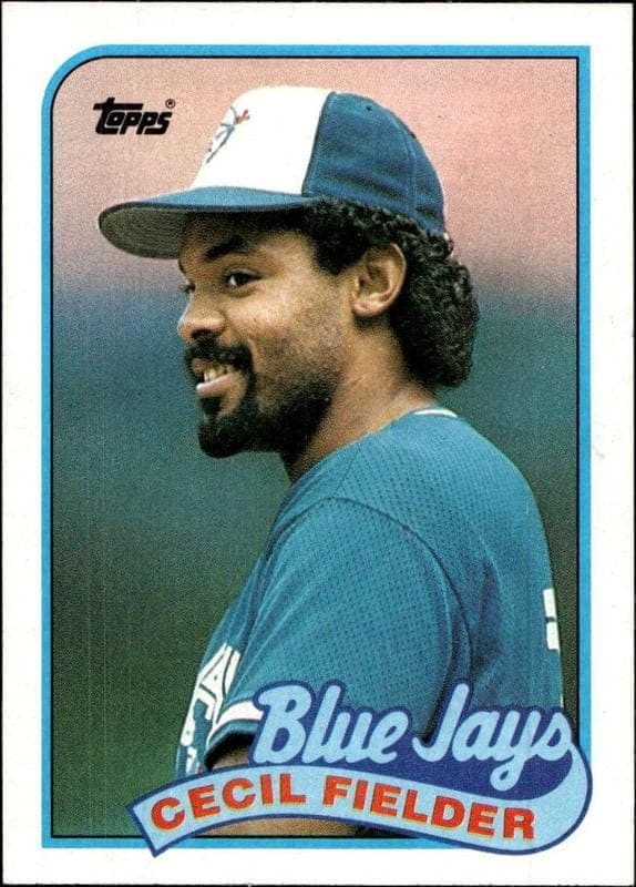 1989 topps Cecil Fielder