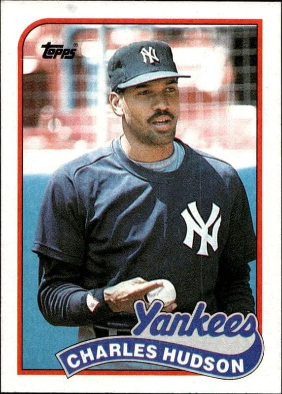 1989 topps Charles Hudson