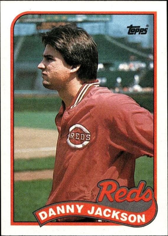 1989 topps Danny Jackson