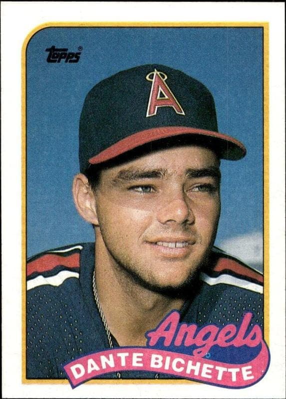 1989 topps Dante Bichette