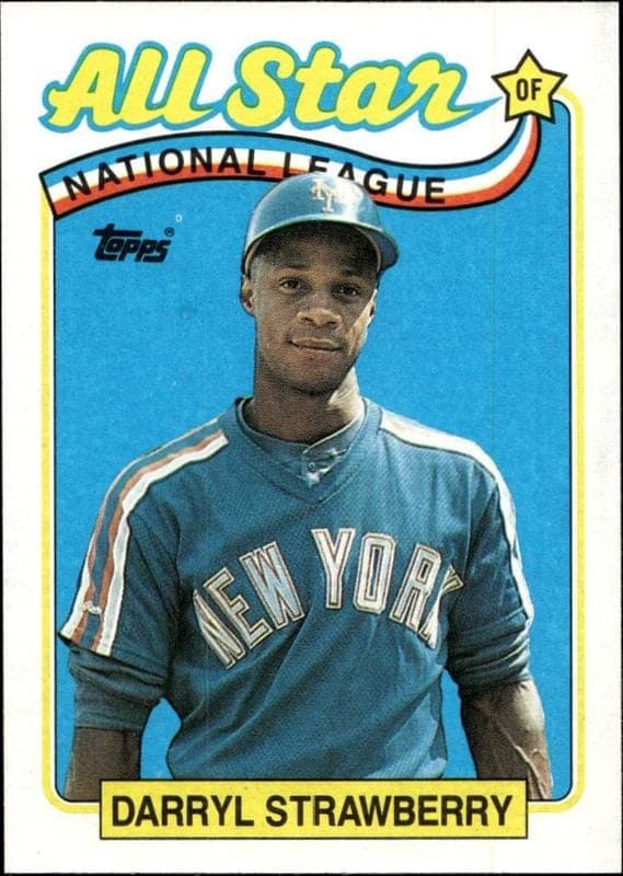 1989 topps Darryl Strawberry