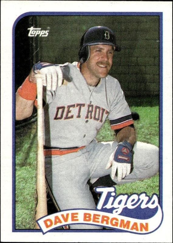 1989 topps Dave Bergman