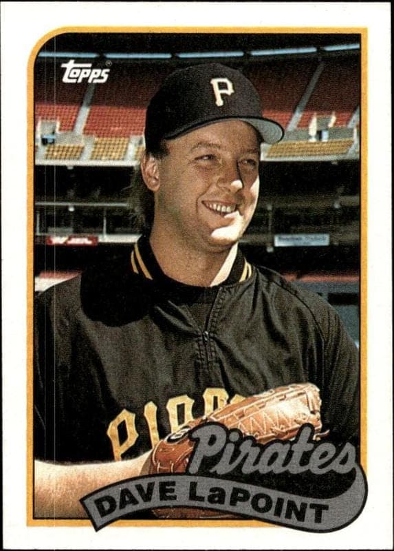 1989 topps Dave LaPoint