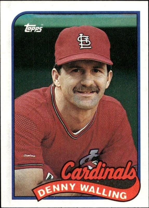 1989 topps Denny Walling
