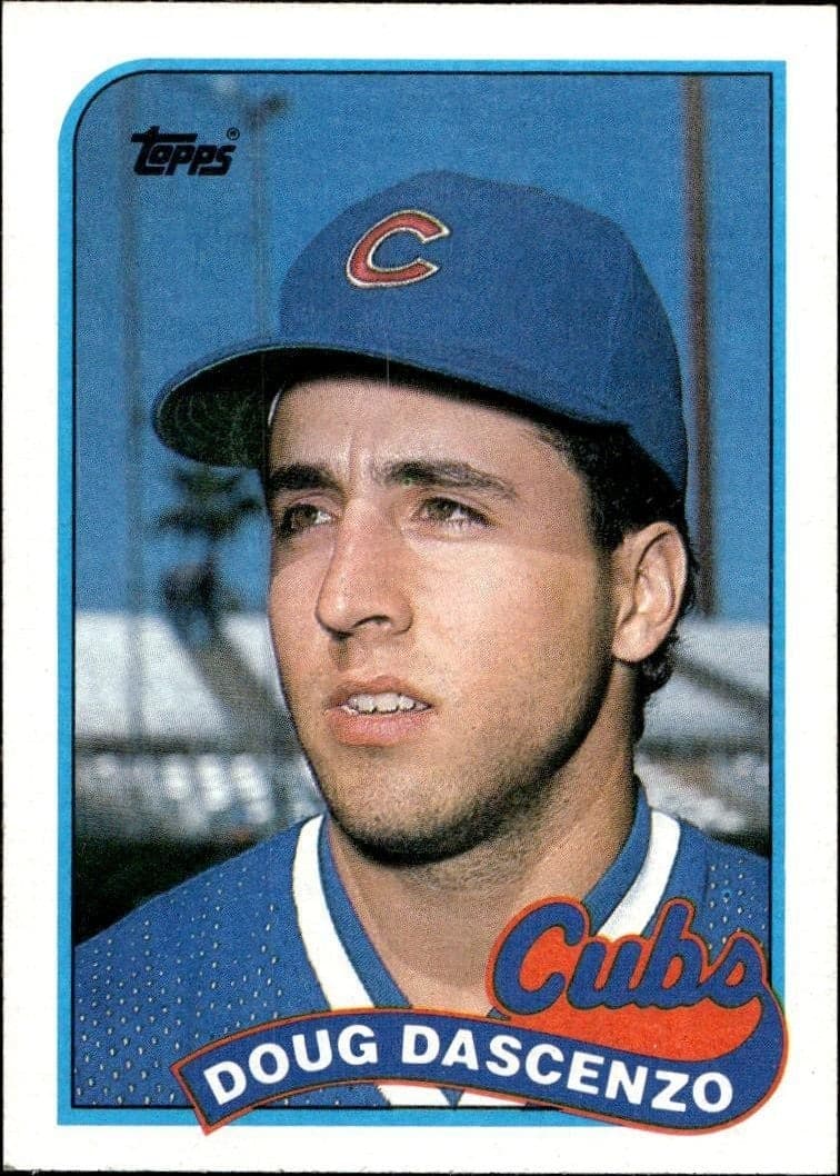 Doug Dascenzo 1989 Topps #149 Baseball Trading Card - Front 1989 Topps Doug Dascenzo #149 baseball trading card front