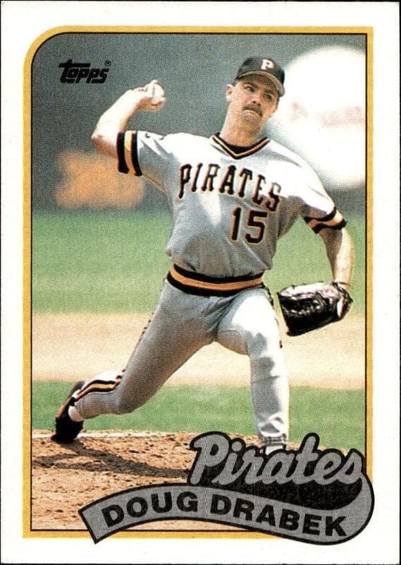 1989 topps Doug Drabek