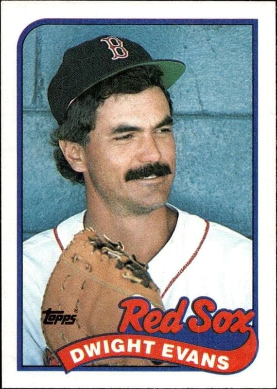 1989 topps Dwight Evans