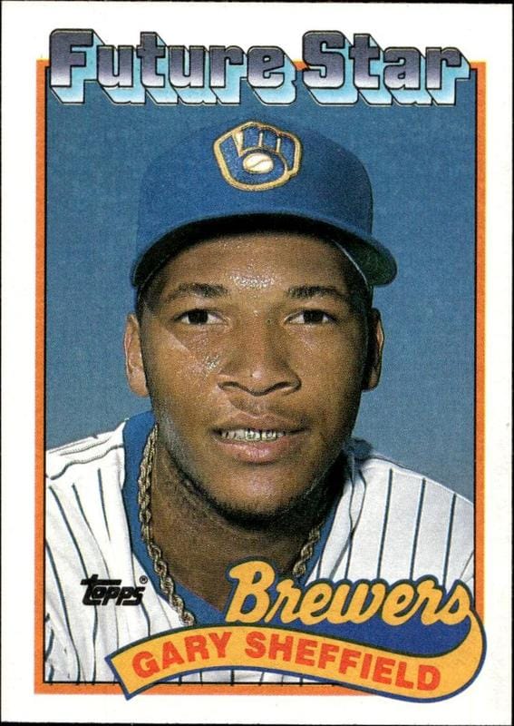 1989 Topps Gary Sheffield #343 trading card