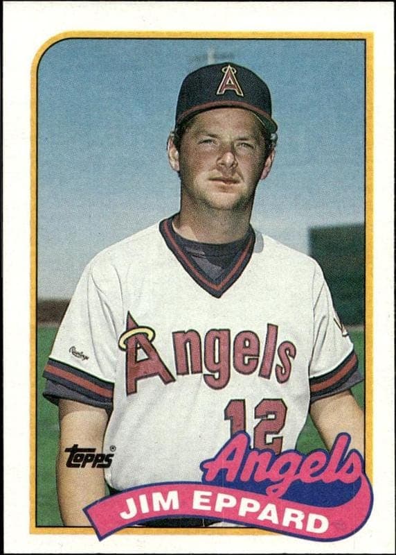 1989 topps Jim Eppard