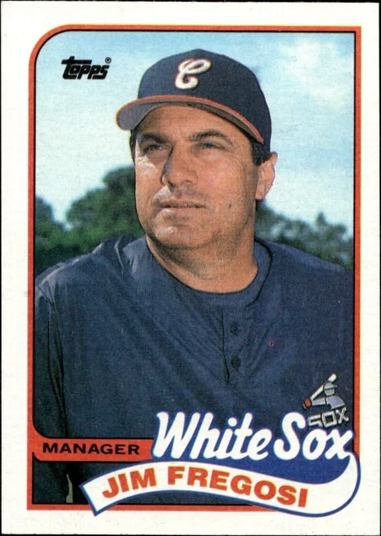 Jim Fregosi 1989 Topps #414 Baseball Trading Card - Front 1989 Topps Jim Fregosi #414 baseball trading card front