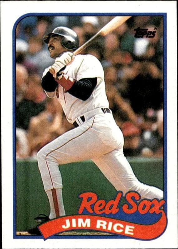 1989 Topps Jim Rice #245 trading card