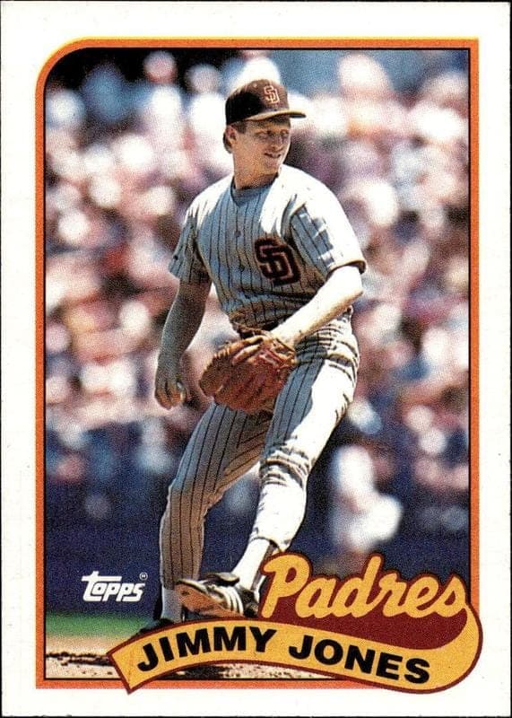 1989 topps Jimmy Jones