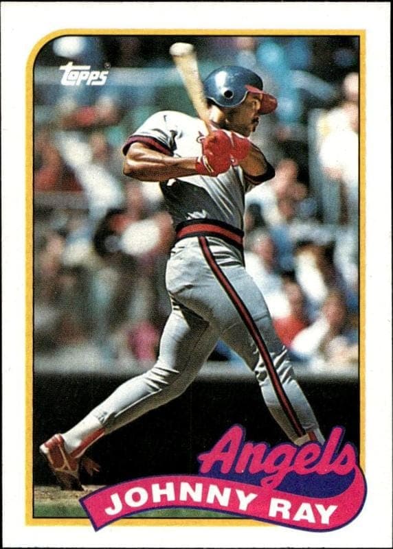 1989 topps Johnny Ray