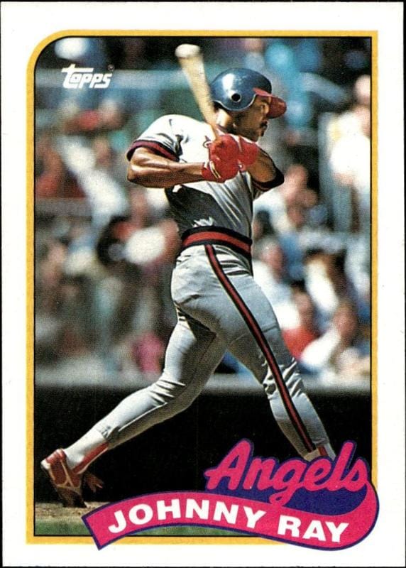 1989 topps Johnny Ray