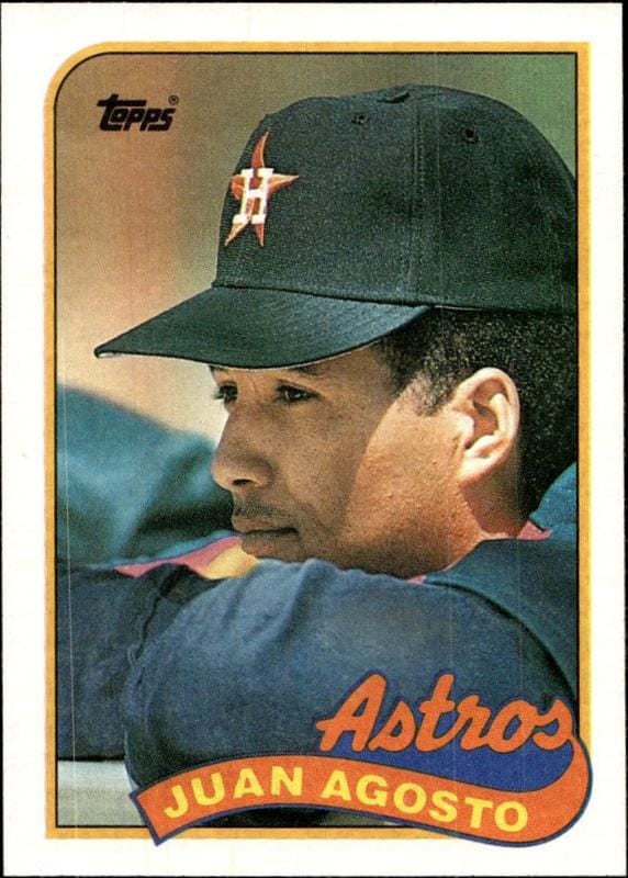 1989 Topps Juan Agosto #559 trading card