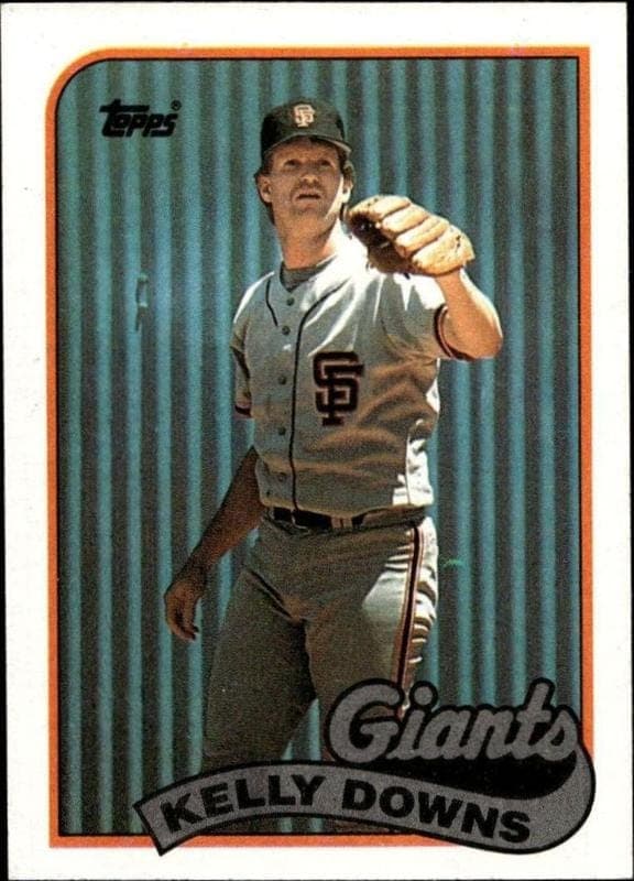 1989 topps Kelly Downs