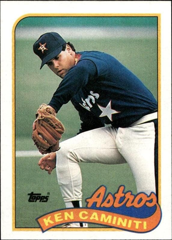 1989 topps Ken Caminiti