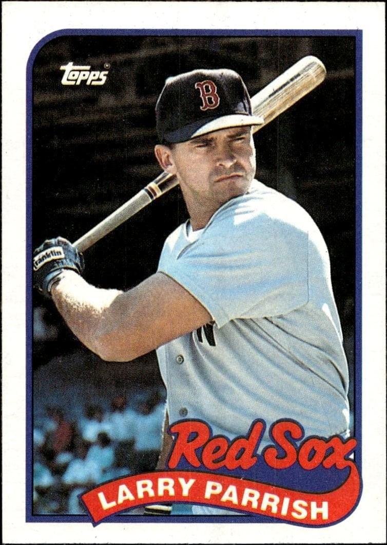 Larry Parrish 1989 Topps #354 Baseball Trading Card - Front 1989 Topps Larry Parrish #354 baseball trading card front