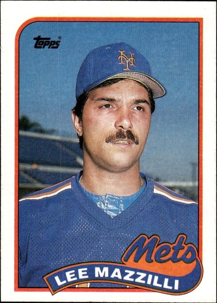 Lee Mazzilli 1989 Topps #58 Baseball Trading Card - Front 1989 Topps Lee Mazzilli #58 baseball trading card front