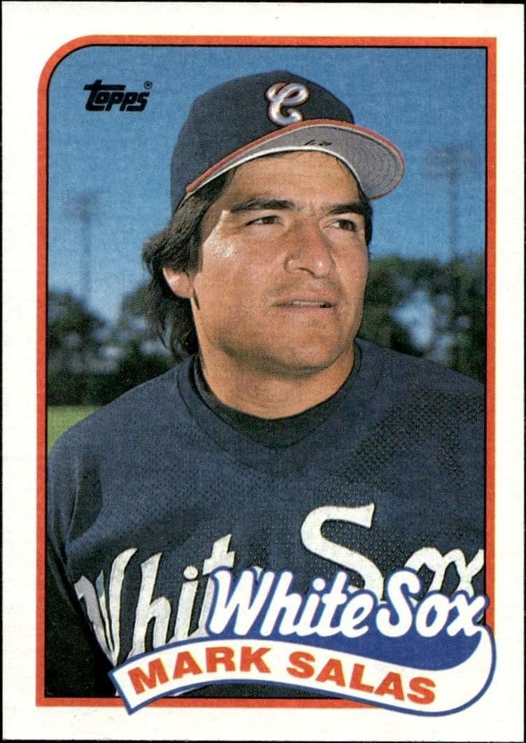 1989 topps Mark Salas