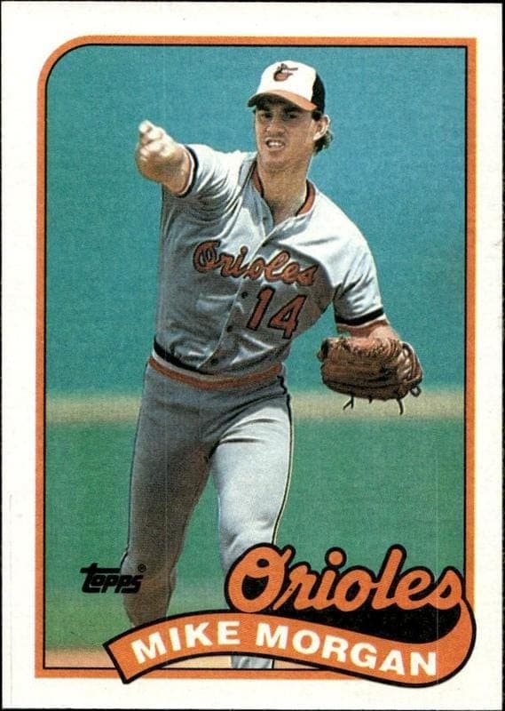 1989 Topps Mike Morgan #788 trading card