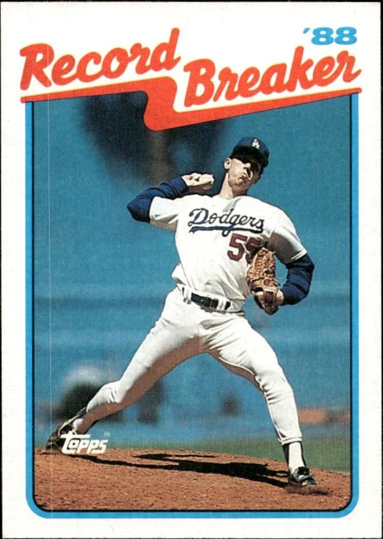1989 Topps Orel Hershiser #5 trading card
