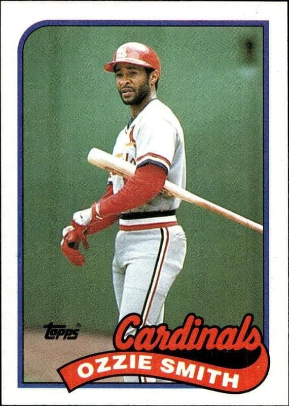 1989 topps Ozzie Smith