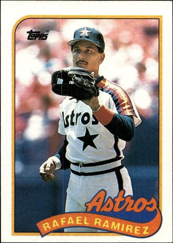 1989 Topps Rafael Ramirez #749 trading card