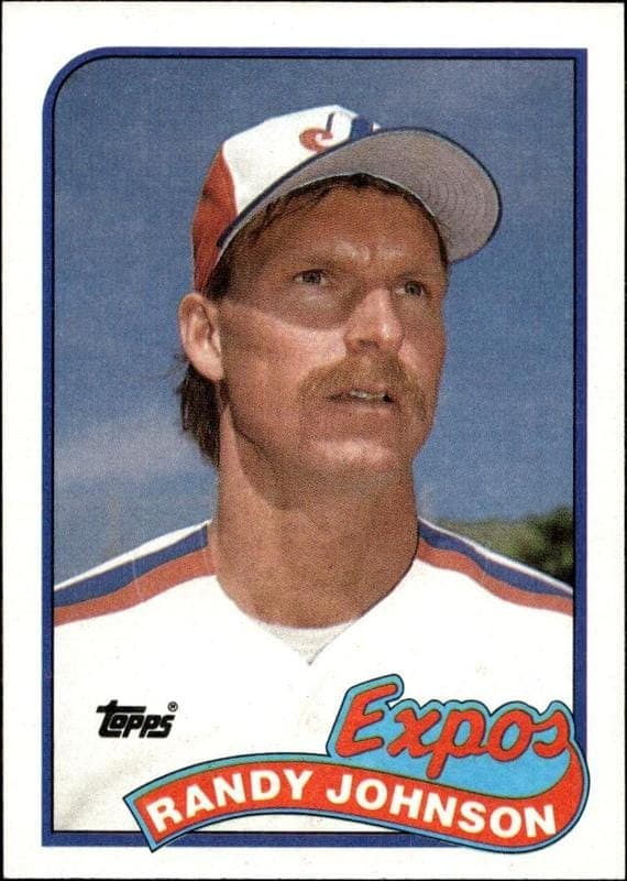 1989 topps Randy Johnson