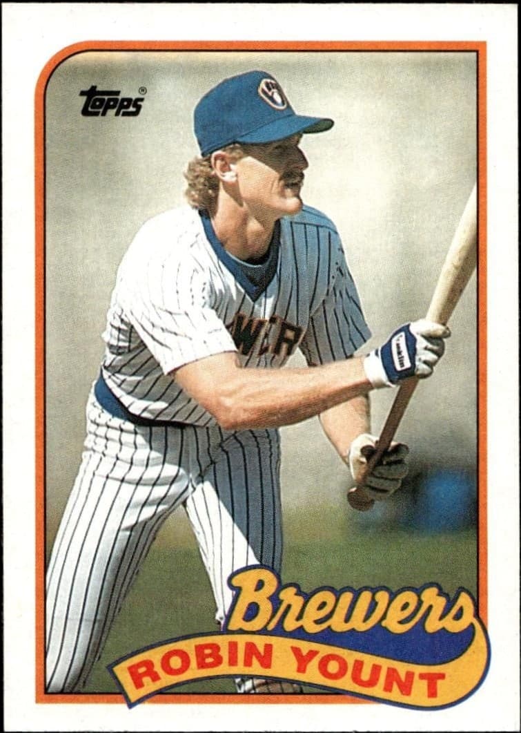 1989 topps Robin Yount
