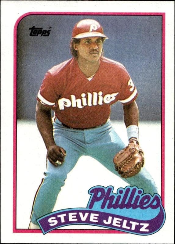1989 topps Steve Jeltz
