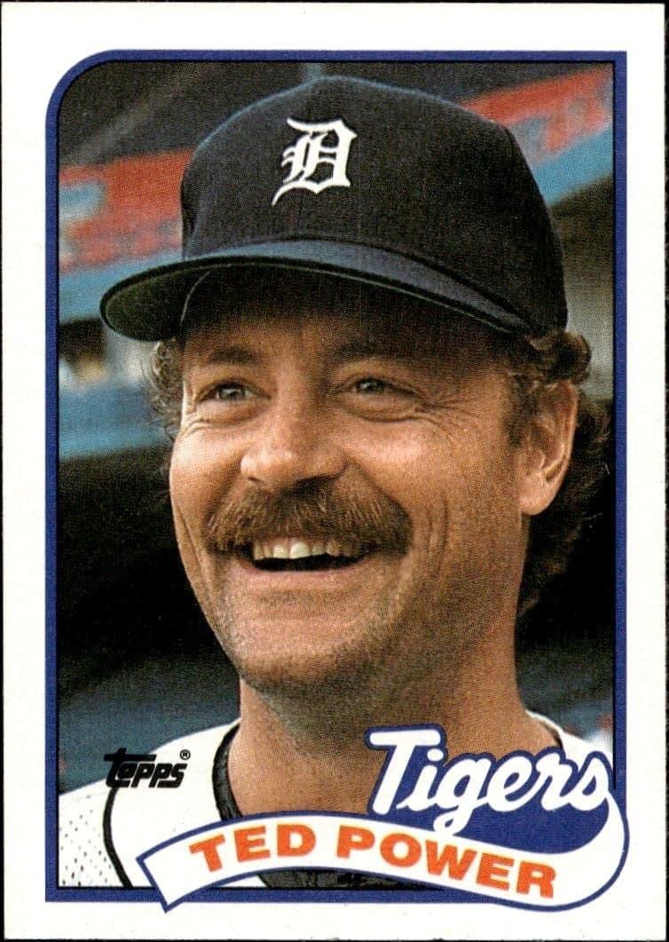 1989 topps Ted Power