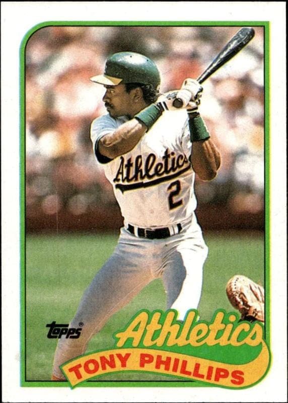 1989 topps Tony Phillips