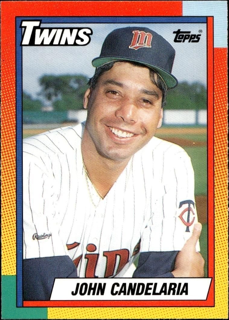 John Candelaria 1990 Topps Traded #18T Baseball Trading Card - Front 1990 Topps Traded John Candelaria #18T baseball trading card front