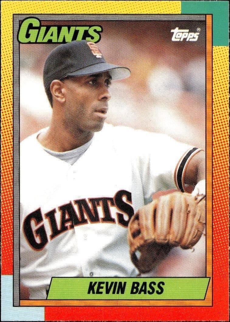 1990 Topps Traded Kevin Bass #7T trading card