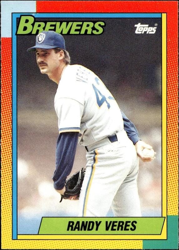 1990 topps Randy Veres