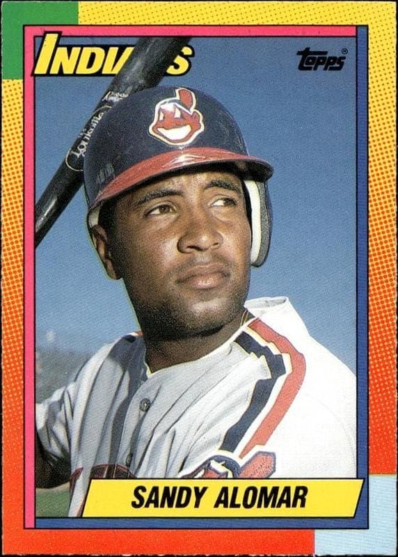 1990 Topps Traded Sandy Alomar #2T trading card